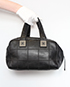 Square Stitch Bowling Bag, back view